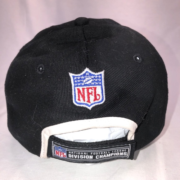 Pittsburgh Steelers 2004 AFC NORTH DIVISION CHAMPS adjustable Hat Cap NFL - Picture 5 of 11